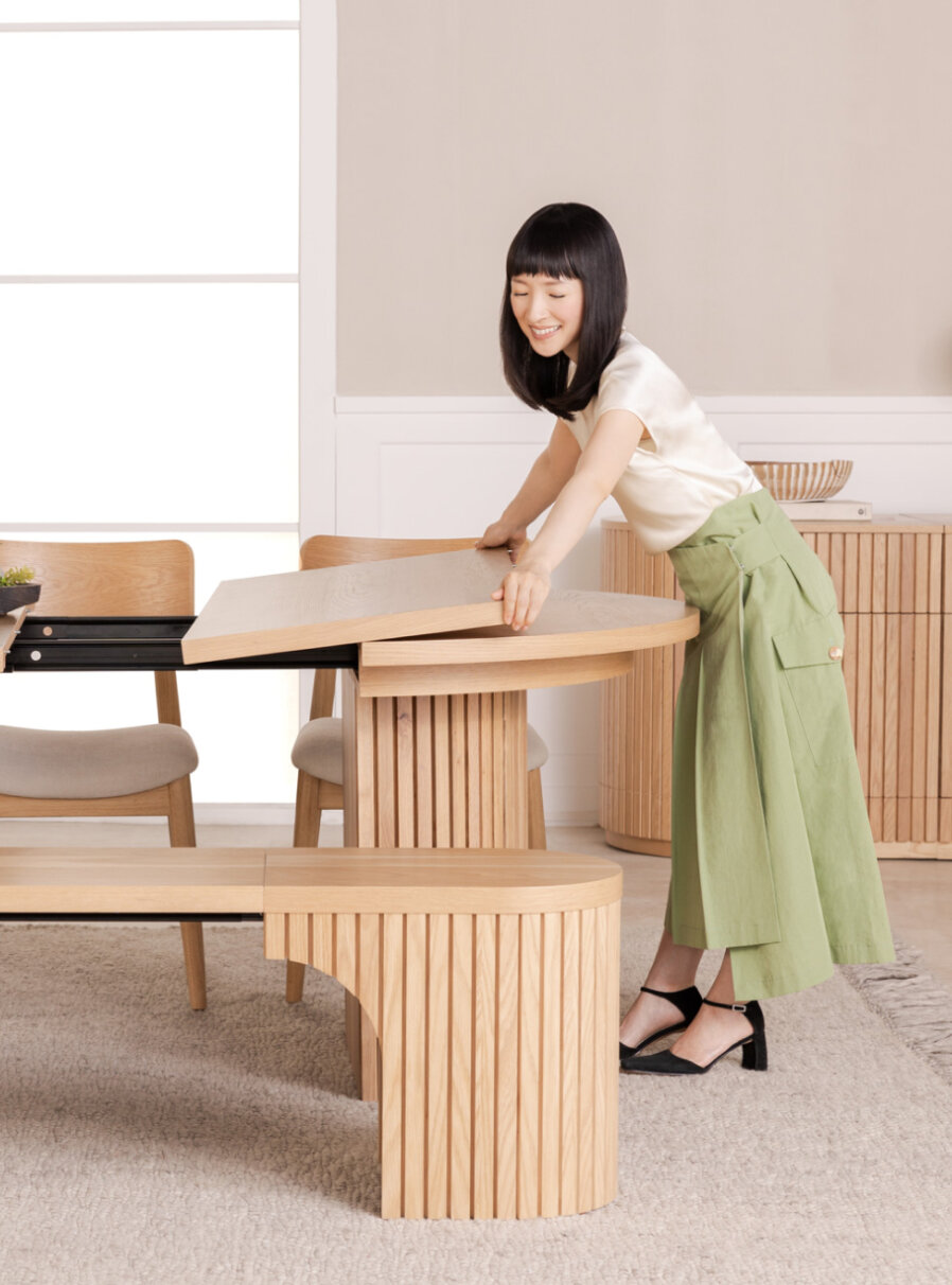 Introducing the New Marie Kondo x Transformer Table Partnership